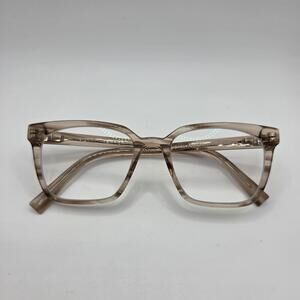 Warby Parker Hughes N 207 Chestnut Crystal Eyeglasses Frames Only 49-17-140